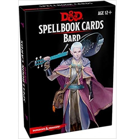 Dungeons & Dragons Spellbook Cards - Bard (128 Cards)