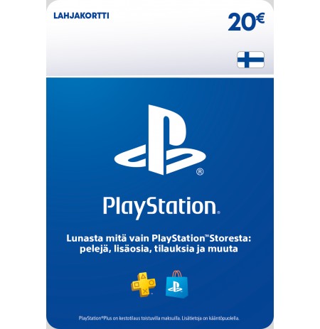 PlayStation Store Gift Card 20 EUR (Soome)
