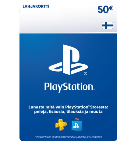 PlayStation Store Gift Card 50 EUR (Soome)