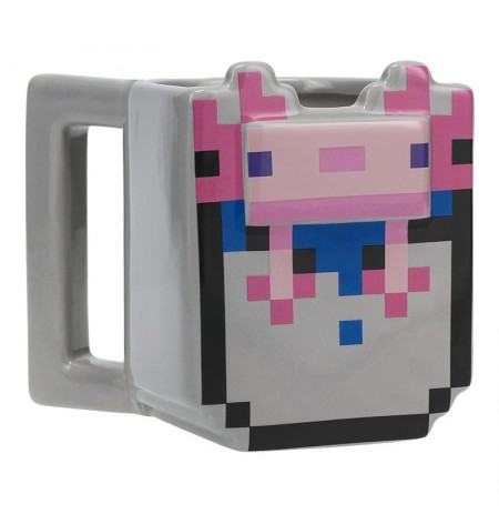 Minecraft Axolotl 3D tass