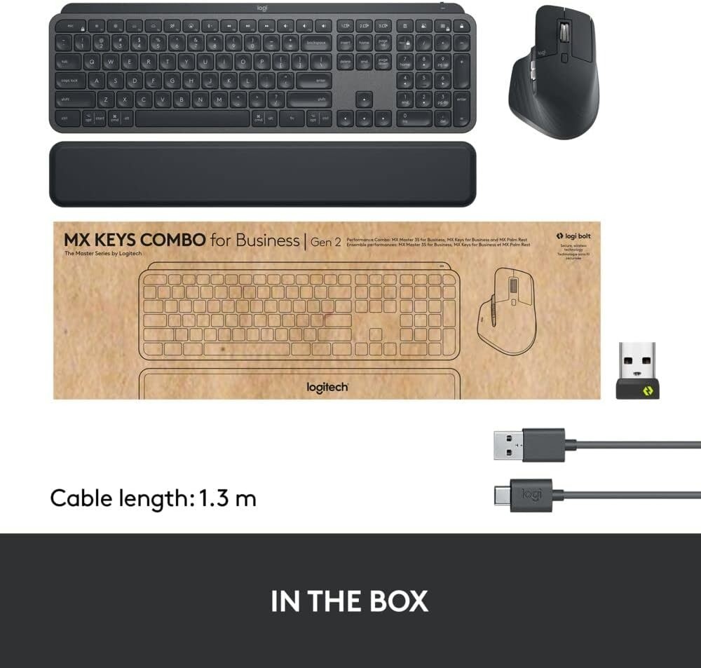 Logitech MX Keys hiire ja klaviatuuri komplekt | GEN 2
