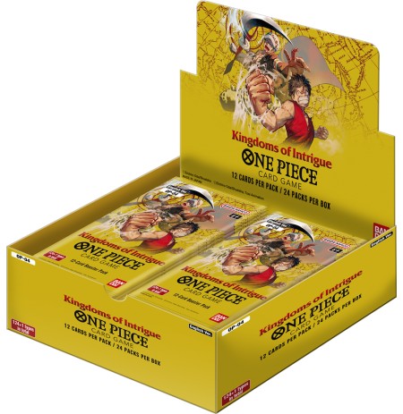 One Piece Card Game - Kingdoms Of Intrigue OP04 Booster Display (24 Packs)