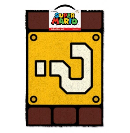 Super Mario (Question Mark Block) uksematt | 60x40cm