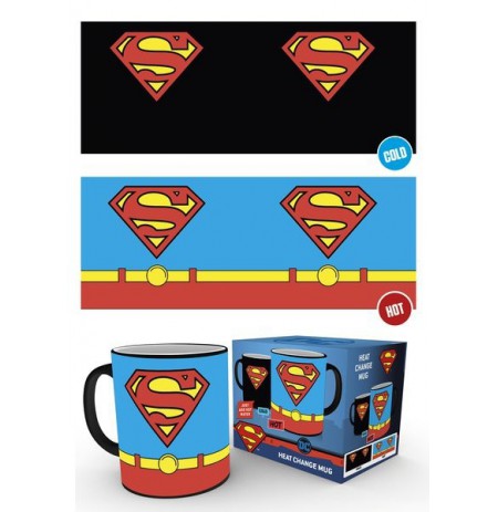 DC COMICS Superman Costume värvi vahetav tass