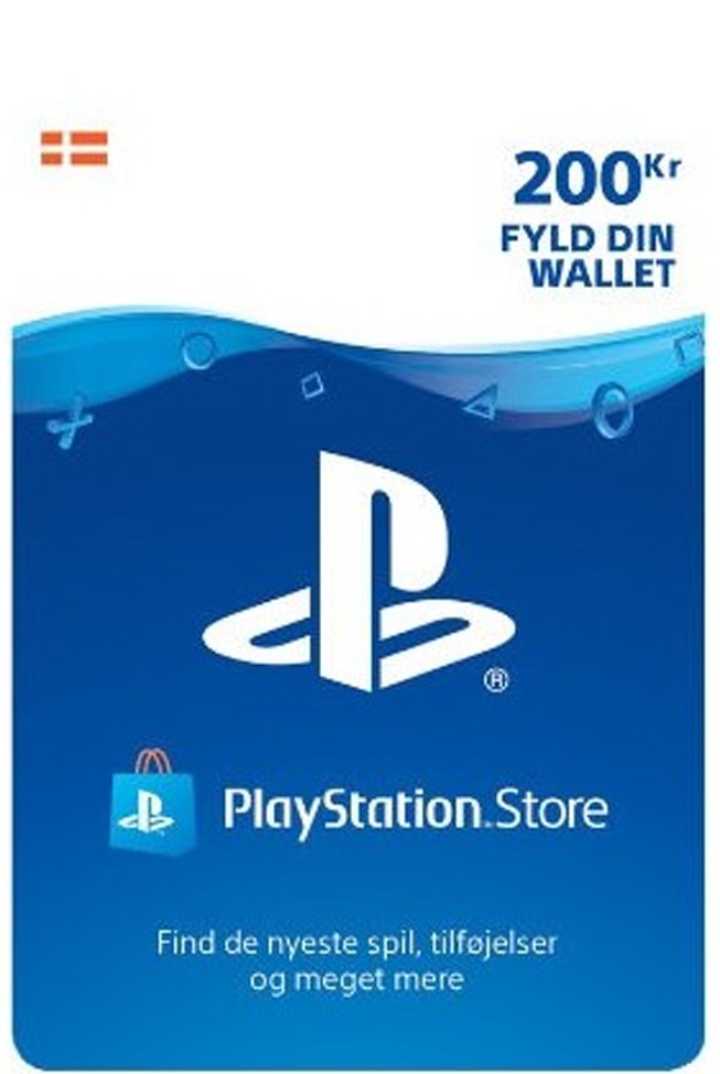 Playstation Network Card 200 DKK (Taani)