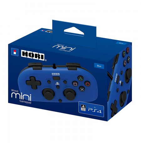 HORI juhtmega mini - PlayStation 4 mängupult lastele (sinine)