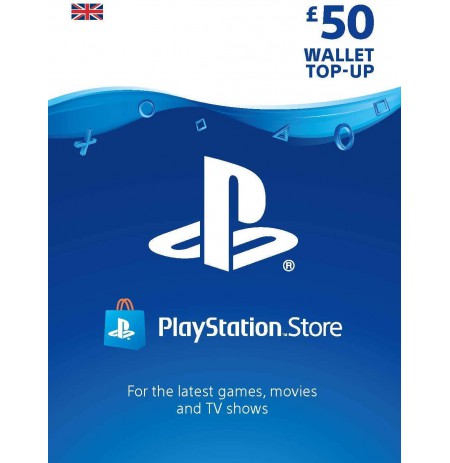 Playstation Network Card 50 GBP (Suurbritannia)