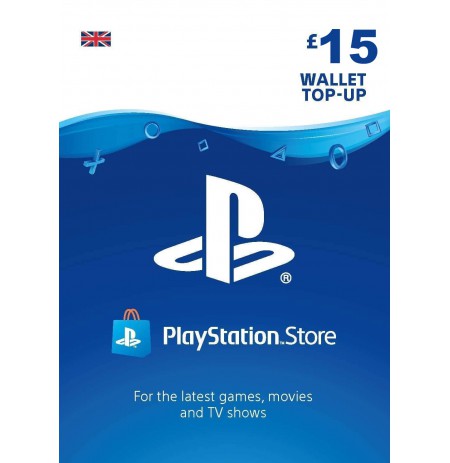 Playstation Network Card 15 GBP (Suurbritannia)