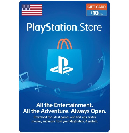 Playstation Network Card 10 USD (JAV)
