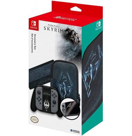 HORI The Elder Scrolls V Skyrim Limited Edition Accessory Set for Nintendo Switch