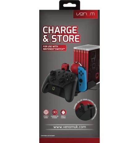 Venom Switch Multi Controller Charge & Store Dock (Nintendo