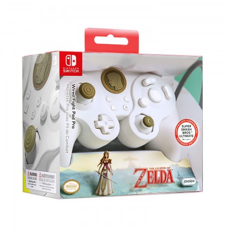 PDP Fight Pad Pro - Special Edition Zelda juhtmega mängupult Nintendo Switchile