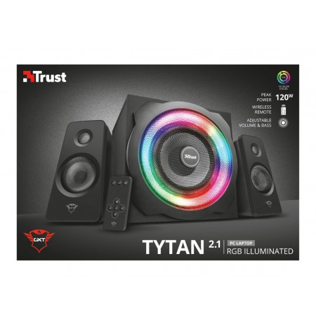 TRUST GXT 629 Tytan RGB Illuminated 2.1 kõlarid