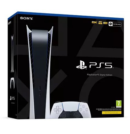 Sony PlayStation 5 mängukonsool 825GB (PS5 Digital Edition)