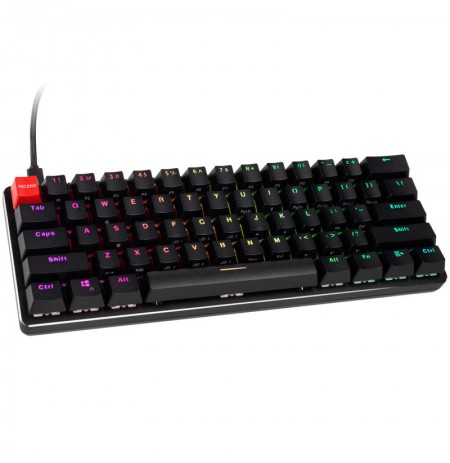 Glorious PC Gaming Race GMMK Compact klaviatuur vahetatavate lülititega l Gateron Brown USA