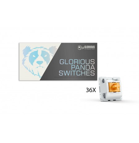 Glorious PC Gaming Race Panda switch’ile * tactile & clicky (36 tk)