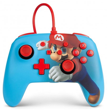 PowerA Super Mario Punch juhtmega mängupult Nintendo Switchile