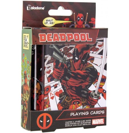 Marvel Deadpool kaardid metallkarbis