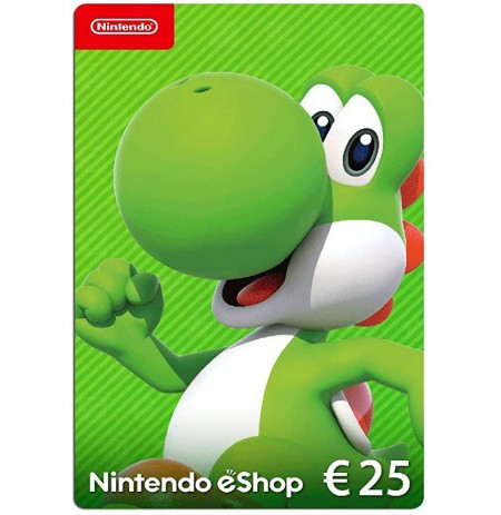 Nintendo eShop Card 25 EUR (EU)