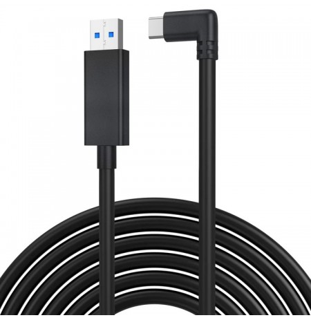 Kiwi Design QC-5 USB-C 16FT(5M) Link Cable for Oculus Quest 1 & 2 (USB 3.2)
