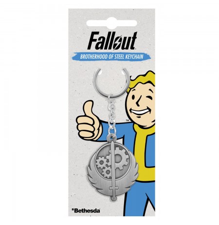 Fallout "Brotherhood of Steel" keychain