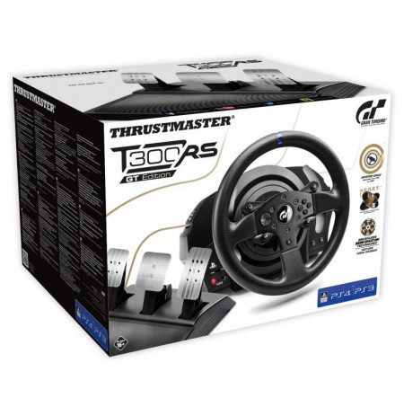 Thrustmaster T300 RS rool + T3PA pedaalid GT Edition | PS3, PS4,  PS5, PC