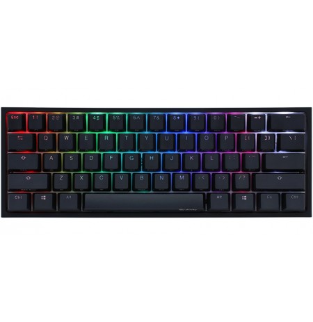 Ducky ONE 2 Mini RGB mehaaniline klaviatuur | US, Silent Red Switch