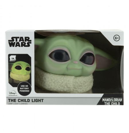 Star Wars The Child (Baby Yoda) töölaua valgus (12,5 x 25 cm)
