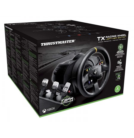 Thrustmaster TX Leather Edition Rool + pedaalid Xbox One, Xbox Series X/S ja PC