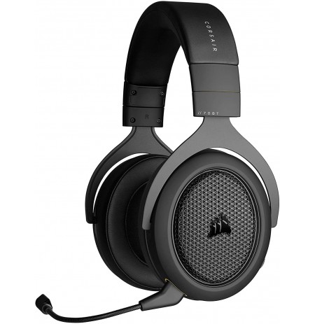 Corsair HS70 Bluetooth Juhtmevabad mikrofoniga kõrvaklapid (Must/hall)