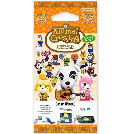Animal Crossing amiibo Kaardid Seeria 2 (3tk)