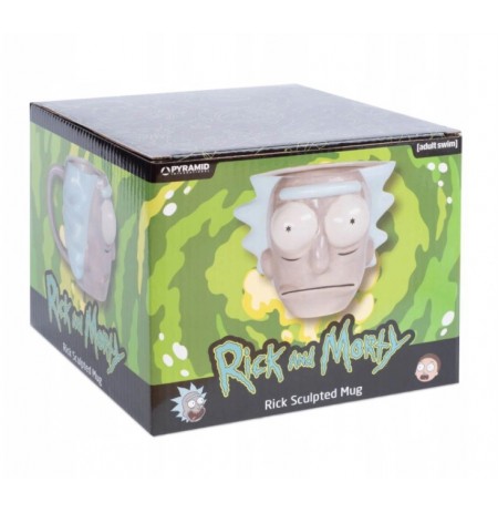 Rick and Morty (Rick Head) 3D Kruus (700ml)