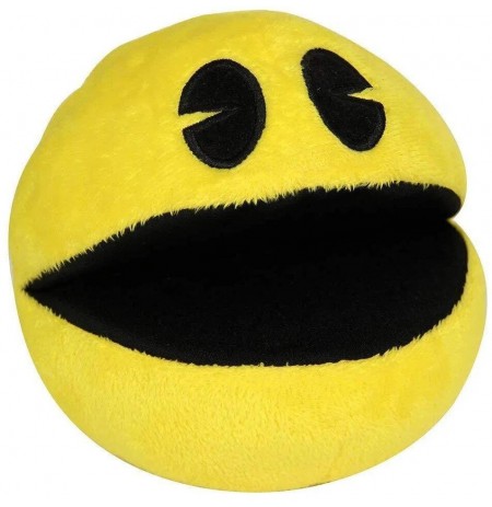 Pac-Man Plush Toy koos ametlike mänguhelidega - 20cm