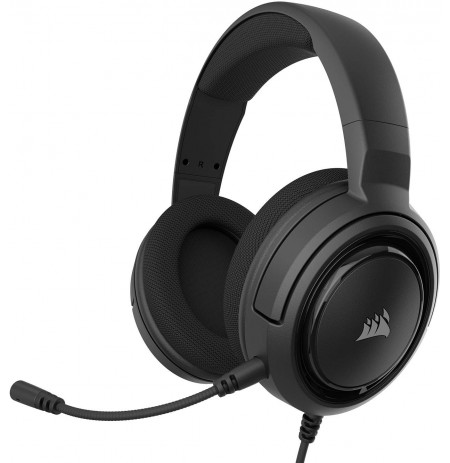 Corsair Headset HS35 Juhtmega mikrofoniga kõrvaklapid (Must) | 3.5mm