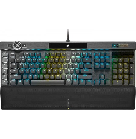 Corsair K100 RGB Optiline-Mehaaniline klaviatuur | US,  Speed Switch
