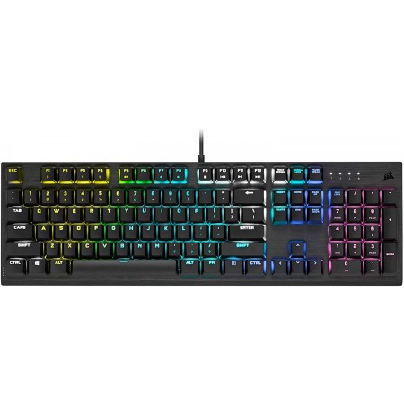 Corsair K60 RGB PRO Mehaaniline klaviatuur | US  Low Profile Speed Switch