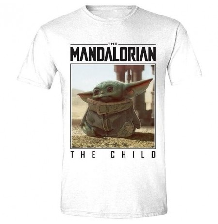 Star Wars The Mandalorian - The Child Photo Men T-särk | suurus XL