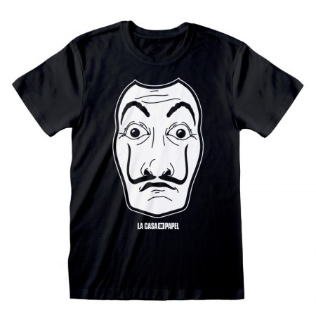 La Casa De Papel - Black Mask T-särk | suurus L