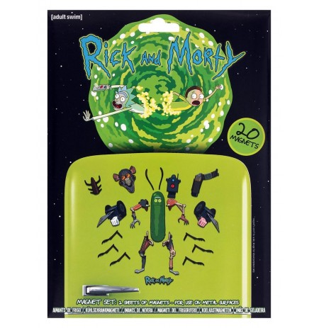 Rick and Morty (Weaponize The Pickle) magnetikomplekt