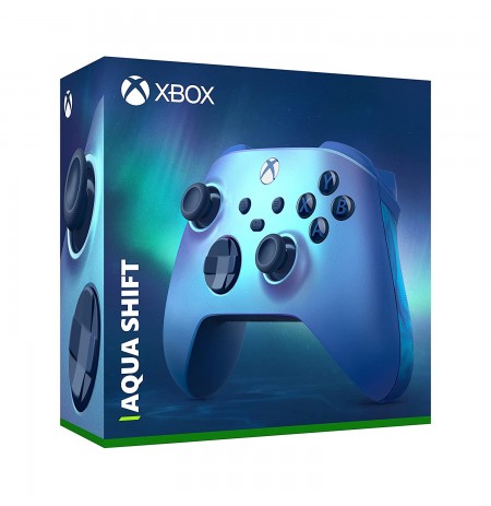 Xboxi seeria juhtmevaba mängupult (Aqua Shift Special Edition)