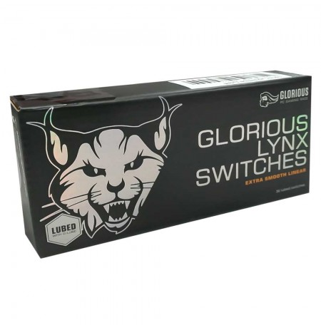 Glorious PC Gaming Race Lynx switch’ile | Linear Lubed (36 tk)