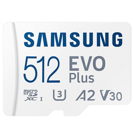 Mälukaart Samsung EVO PLUS MicroSDXC 512GB