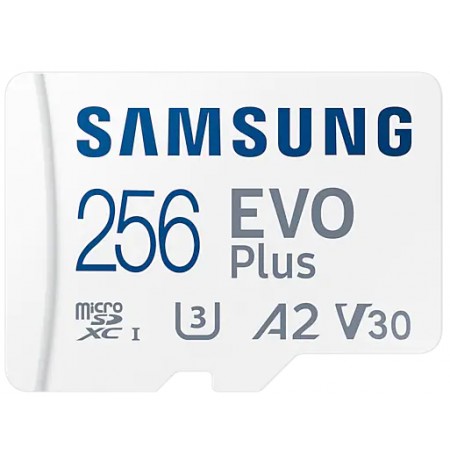 Mälukaart Samsung EVO PLUS MicroSDXC 256GB