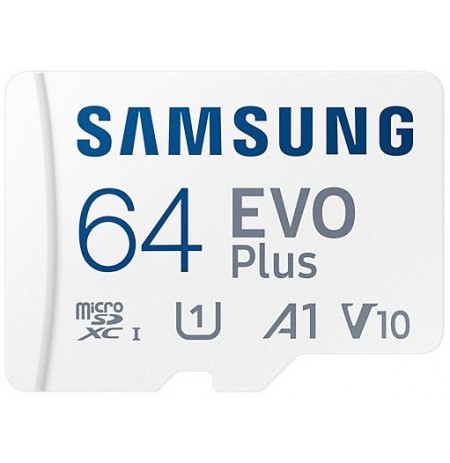 Mälukaart Samsung EVO PLUS MicroSDXC 64GB