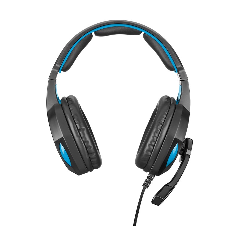 NOXO Pyre must/sinine iuhtmega kõrvaklapid | 3.5mm
