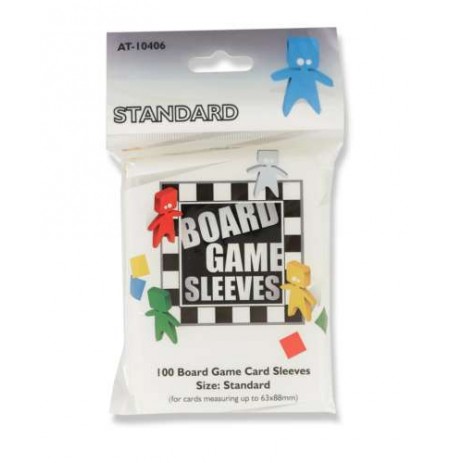 Board Games Sleeves - Standard Size (63x88mm) - 100 Pcs