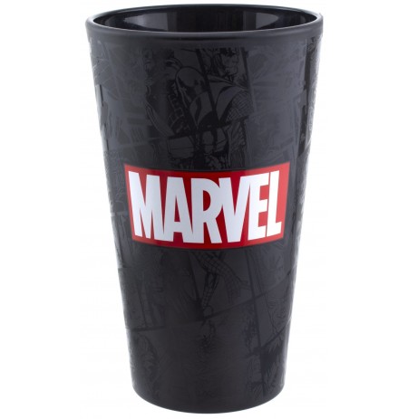 Marvel Logo klaas (400ml)