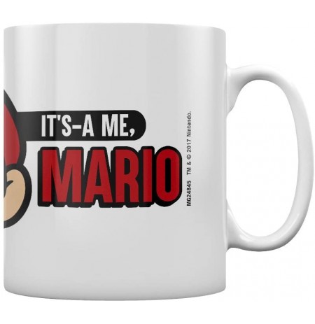 Nintendo Super Mario It`s A Me Mario karikas (315ml)