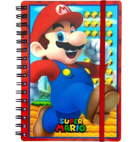 Super Mario 3D A5 märkmik