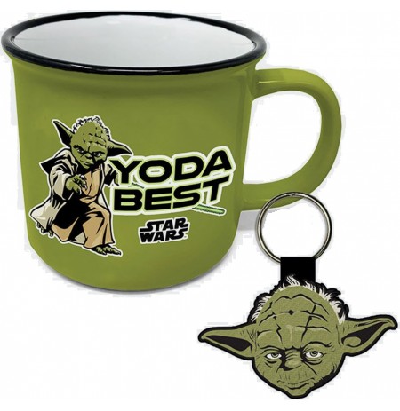 Star Wars Yoda Best reisikruus, võtmehoidja kinkekomplekt